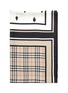 Detail View - Click To Enlarge - BURBERRY - Vintage check animal print panel silk twill scarf
