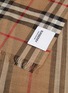 Detail View - Click To Enlarge - BURBERRY - Icon stripe Vintage check wool-silk gauze scarf