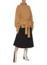 Figure View - Click To Enlarge - ELLERY - 'Cairs' waist tie collar ribbed sweater