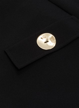 Detail View - Click To Enlarge - ELLERY - 'Moonshadow' split-front flared midi skirt