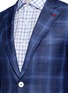 Detail View - Click To Enlarge - ISAIA - 'Cortina' check plaid blazer