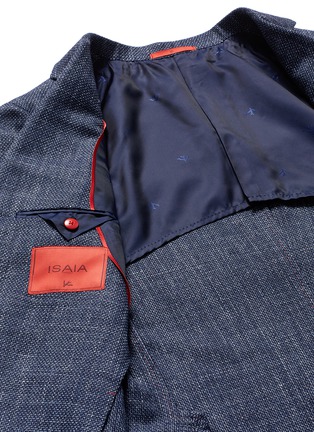  - ISAIA - 'Cortina' wool-silk blend blazer