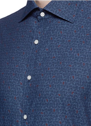 Detail View - Click To Enlarge - ISAIA - 'Como' paisley print shirt
