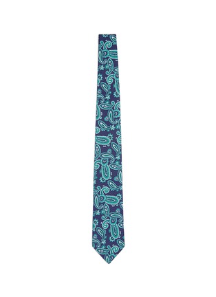 Main View - Click To Enlarge - ISAIA - Paisley print silk-cotton tie