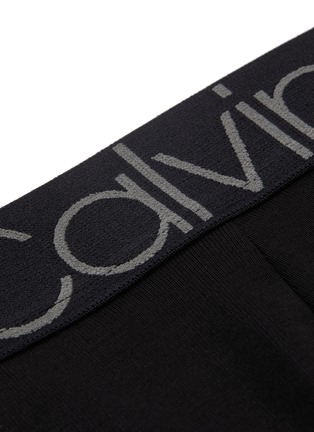 Detail View - Click To Enlarge - CALVIN KLEIN UNDERWEAR - 'CK Complex' logo waistband cotton briefs