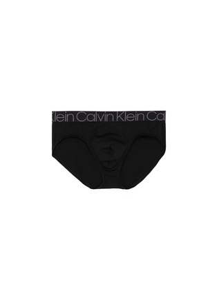 Main View - Click To Enlarge - CALVIN KLEIN UNDERWEAR - 'CK Complex' logo waistband briefs