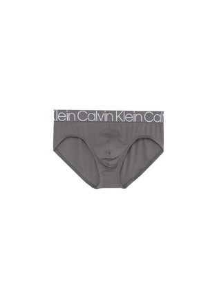Main View - Click To Enlarge - CALVIN KLEIN UNDERWEAR - 'CK Complex' logo waistband briefs