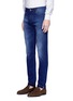 Front View - Click To Enlarge - ISAIA - Slim fit selvedge jeans