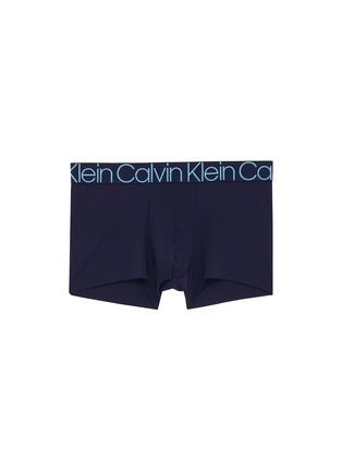 Main View - Click To Enlarge - CALVIN KLEIN UNDERWEAR - 'CK Complex' logo waistband trunks