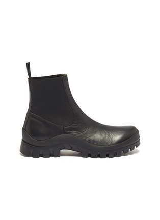Main View - Click To Enlarge - ATP ATELIER - 'Catania' chunky outsole leather Chelsea boots