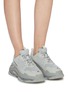 Figure View - Click To Enlarge - BALENCIAGA - Triple S' stack midsole mesh sneakers