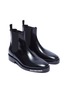 Detail View - Click To Enlarge - BALENCIAGA - Logo print outsole leather Chelsea boots