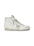 Main View - Click To Enlarge - GOLDEN GOOSE - 'Francy' leather high top sneakers