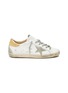 Main View - Click To Enlarge - GOLDEN GOOSE - 'Superstar' embossed collar leather sneakers