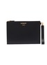 Main View - Click To Enlarge - BURBERRY - 'Edin' Horseferry print leather zip pouch