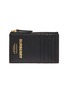 Main View - Click To Enlarge - BURBERRY - 'Alwyn' Horseferry print leather zip card case