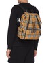 Figure View - Click To Enlarge - BURBERRY - 'The Large Rucksack' in Vintage check