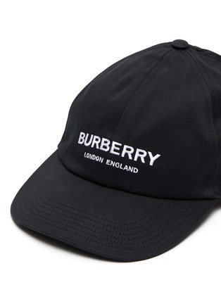 Detail View - Click To Enlarge - BURBERRY - Logo embroidered twill baseball cap