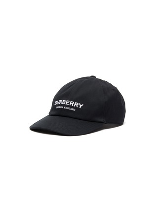 Main View - Click To Enlarge - BURBERRY - Logo embroidered twill baseball cap