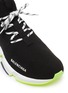Detail View - Click To Enlarge - BALENCIAGA - 'Speed' lace-up knit sneakers