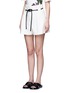 Front View - Click To Enlarge - 3.1 PHILLIP LIM - Origami pleat tie waist shorts