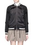 Main View - Click To Enlarge - 3.1 PHILLIP LIM - Floral patch silk front bomber jacket