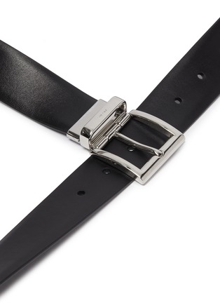 Detail View - Click To Enlarge - PRADA - Buckle double strap belt
