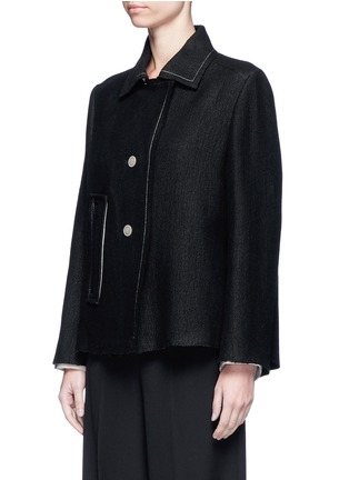 Front View - Click To Enlarge - ISABEL MARANT - 'Etta' virgin wool blend twill jacket