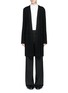 Main View - Click To Enlarge - CALVIN KLEIN 205W39NYC - Wool knit open cardigan