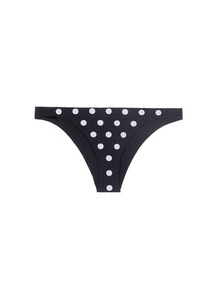 Main View - Click To Enlarge - MARA HOFFMAN - Polka dot embroidered bikini bottoms