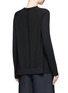 Back View - Click To Enlarge - THE ROW - 'Heba' Merino wool-cashmere sweater