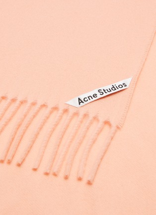 Detail View - Click To Enlarge - ACNE STUDIOS - Oversized wool scarf