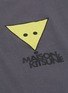  - MAISON KITSUNÉ - 'Triangle Fox' logo print T-shirt