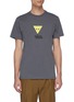 Main View - Click To Enlarge - MAISON KITSUNÉ - 'Triangle Fox' logo print T-shirt