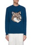 Main View - Click To Enlarge - MAISON KITSUNÉ - Fox head jacquard sweater