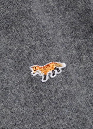  - MAISON KITSUNÉ - Fox logo appliqué cardigan
