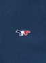  - MAISON KITSUNÉ - Fox logo appliqué polo shirt