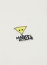  - MAISON KITSUNÉ - 'Triangle Fox' logo appliqué T-shirt