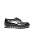 Main View - Click To Enlarge - PRADA - 'Bounce' air midsole leather Derbies
