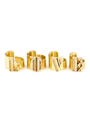 Main View - Click To Enlarge - ELLERY - 'Groupie Love' ring set