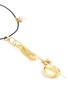 Detail View - Click To Enlarge - ELLERY - 'Cryophonics Double Knot' mixed pendant necklace
