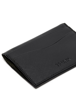 Detail View - Click To Enlarge - TRUNK - Leather card holder