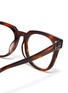 Detail View - Click To Enlarge - RAY-BAN - 'Meteor' tortoiseshell acetate square optical glasses