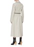 Back View - Click To Enlarge - BOTTEGA VENETA - Belted gathered mackintosh coat