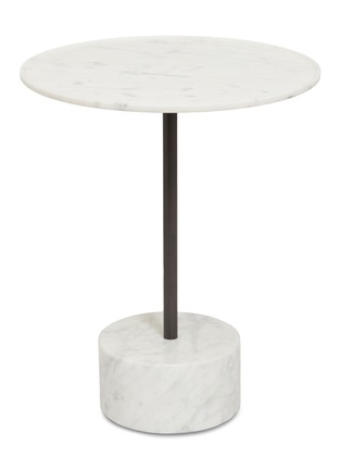 Main View - Click To Enlarge - CASSINA - Piero Lissoni 194 "9" Carrara Marble Coffee Table – White