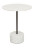 Main View - Click To Enlarge - CASSINA - Piero Lissoni 194 "9" Carrara Marble Coffee Table – White