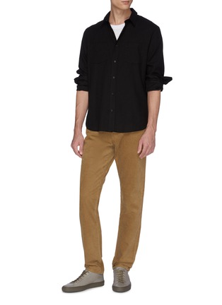 Figure View - Click To Enlarge - VINCE - Chest pocket shirt