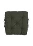 Main View - Click To Enlarge - PONY RIDER - Camp Fire seat cushion – Forest Green