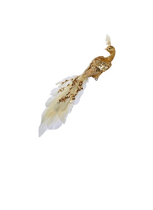 Main View - Click To Enlarge - KURT S ADLER - Feather tail peacock Christmas ornament