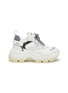 Main View - Click To Enlarge - PRADA - Panelled leather chunky sneakers